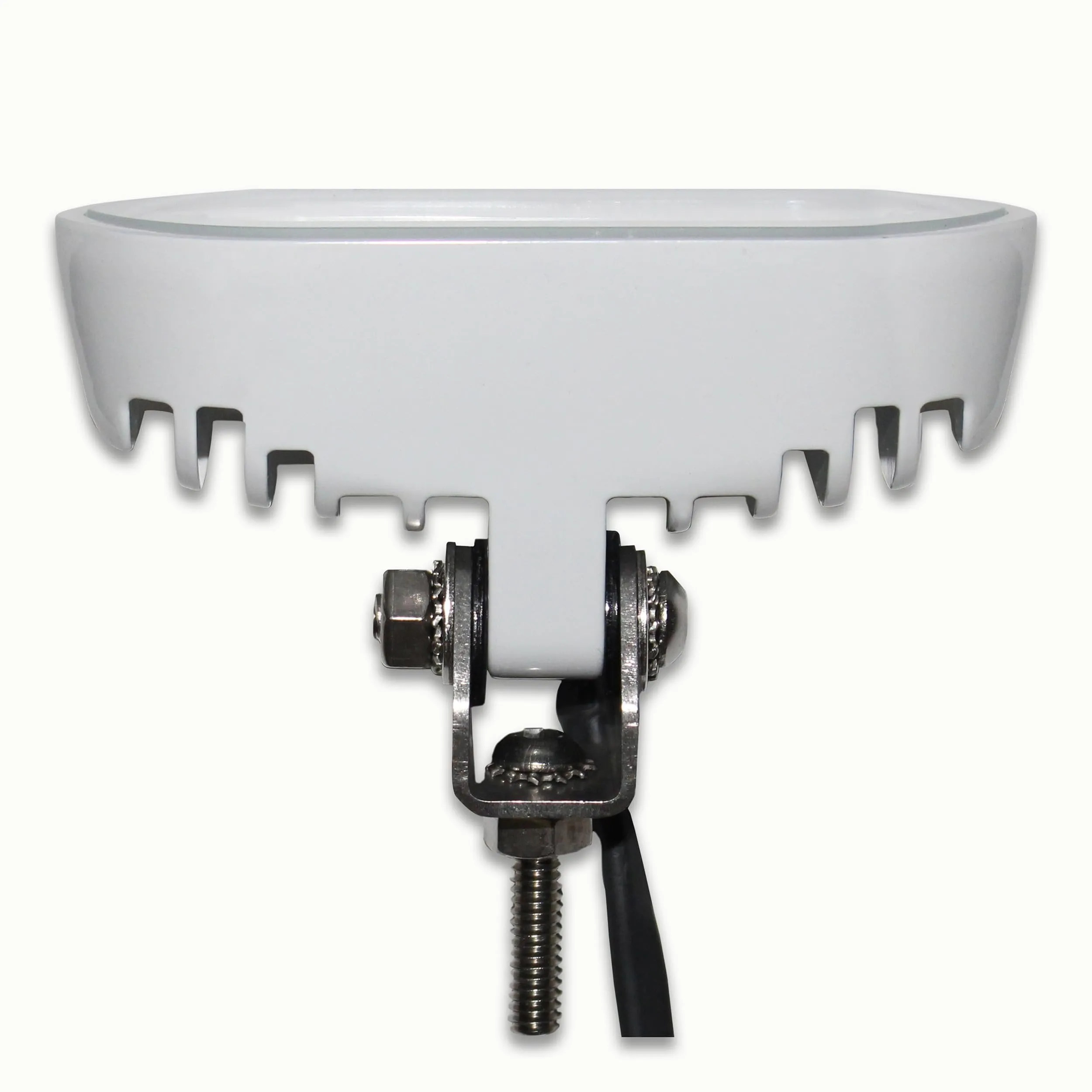 Shadow Caster SCM-SLB-WBR-WH — Shadow Caster SCM-SL Spreader Light White, Blue, Red LED Bracket Mount White Housing