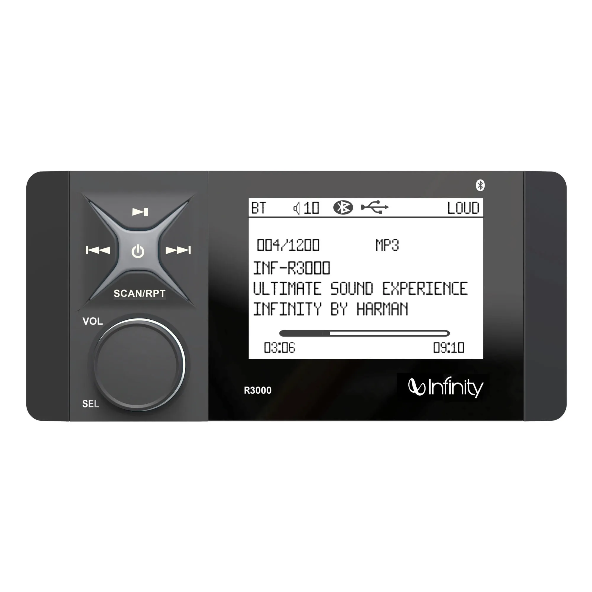 Infinity Audio INFR3000 — Infinity R3000 AM/FM Stereo Bluetooth