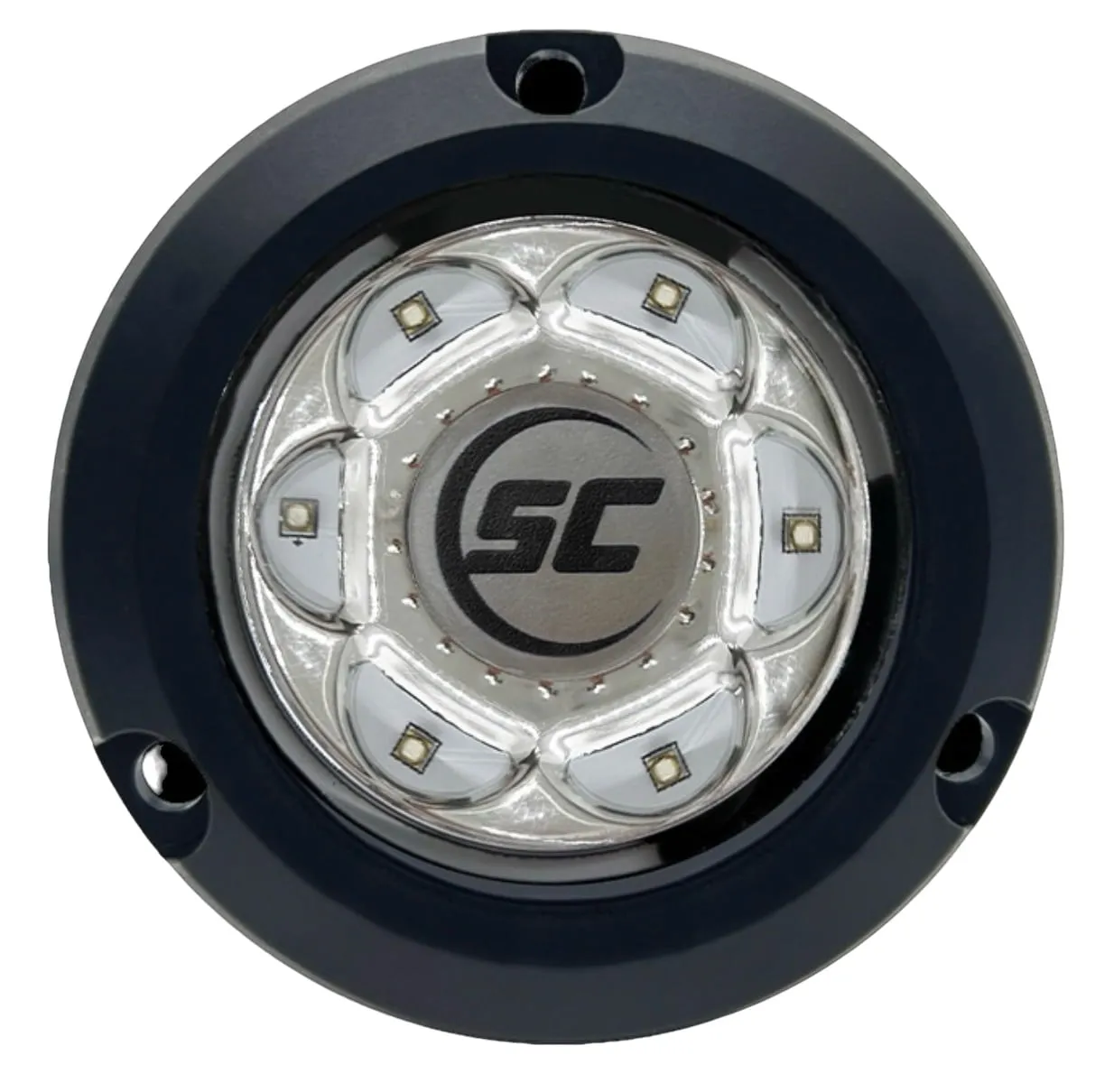 Shadow Caster SC2-GW-CSM — Shadow Caster SC2 Underwater LED Light Great White 12v Composite Surface Mount
