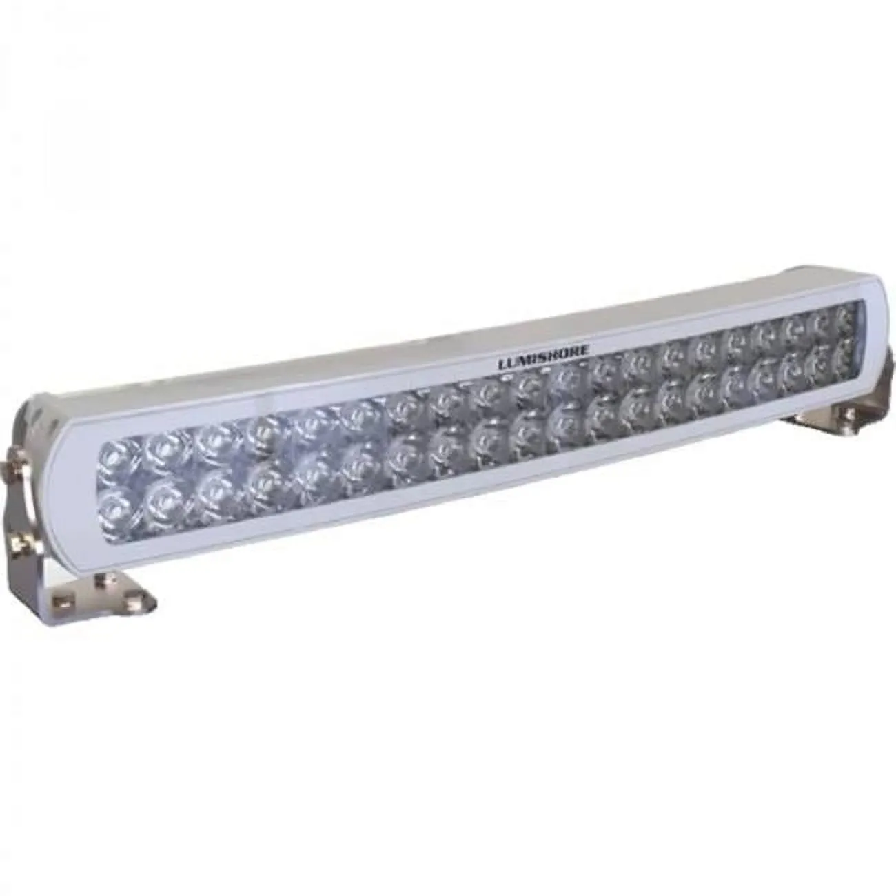 Lumishore 010-04462-00 — Lumishore 20in Curved Lightbar White LED, White Housing 12/24vDC