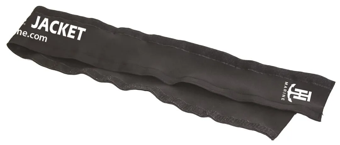 T.H. Marine GFTJ-1-DP — TH Marine G-Force Troll Jacket Cable Organizer Black Neoprene