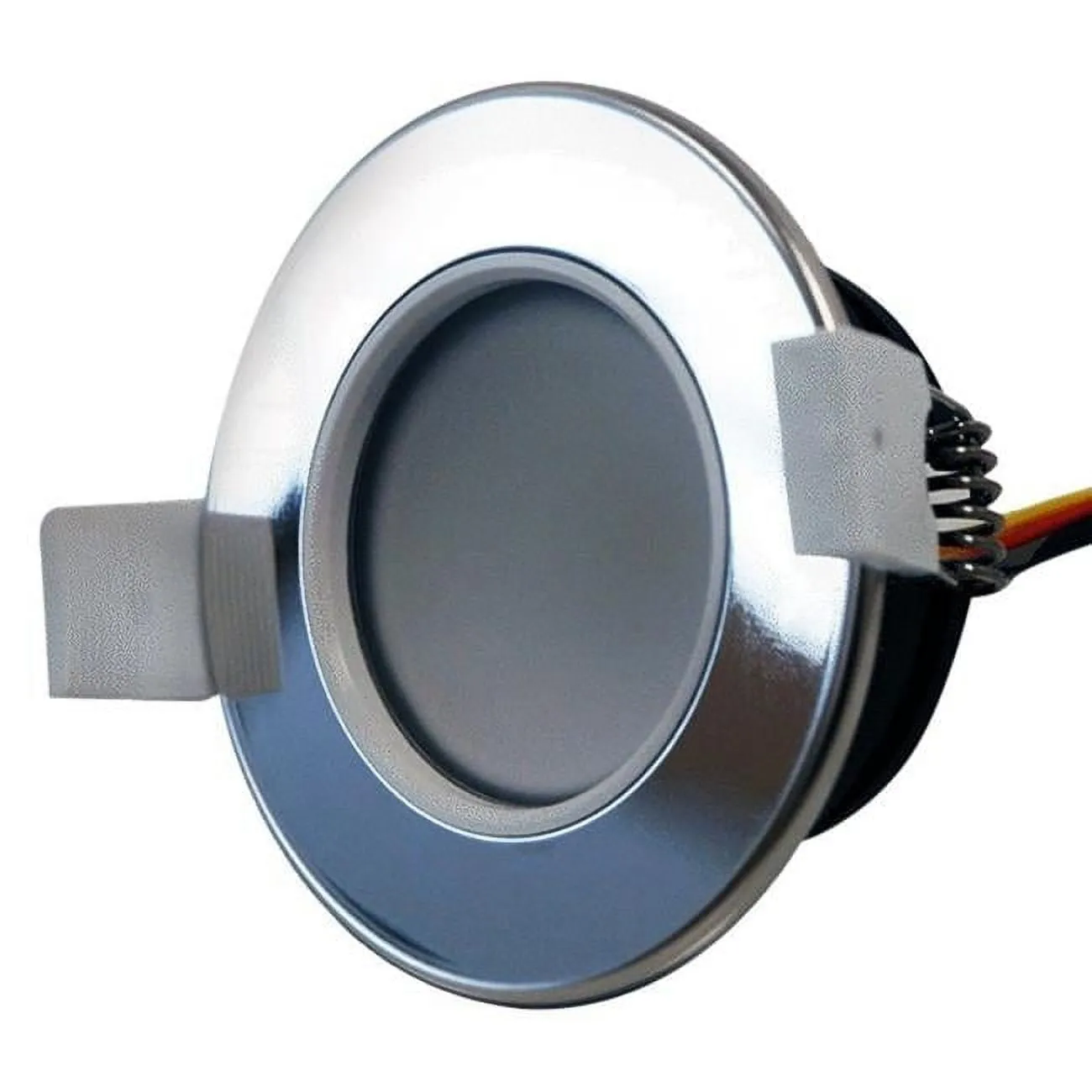 Lumishore 010-04439-00 — Lumishore LUX DL65 Downlight Full Spectrum CRGBW 12/24vDC 5 Watt Chrome Bezel