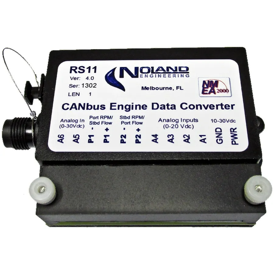 Noland Engineering RS11 — Noland RS11 Analog Engine to NMEA 2000 Data Converter