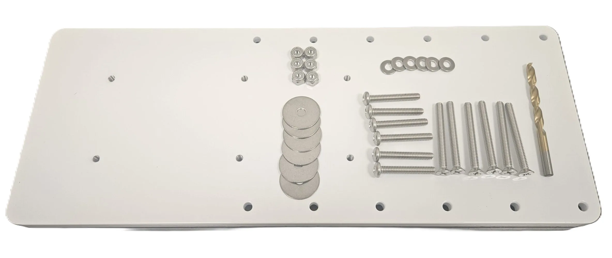 RHODAN A00156 — RHODAN White Aluminum Mounting Plate