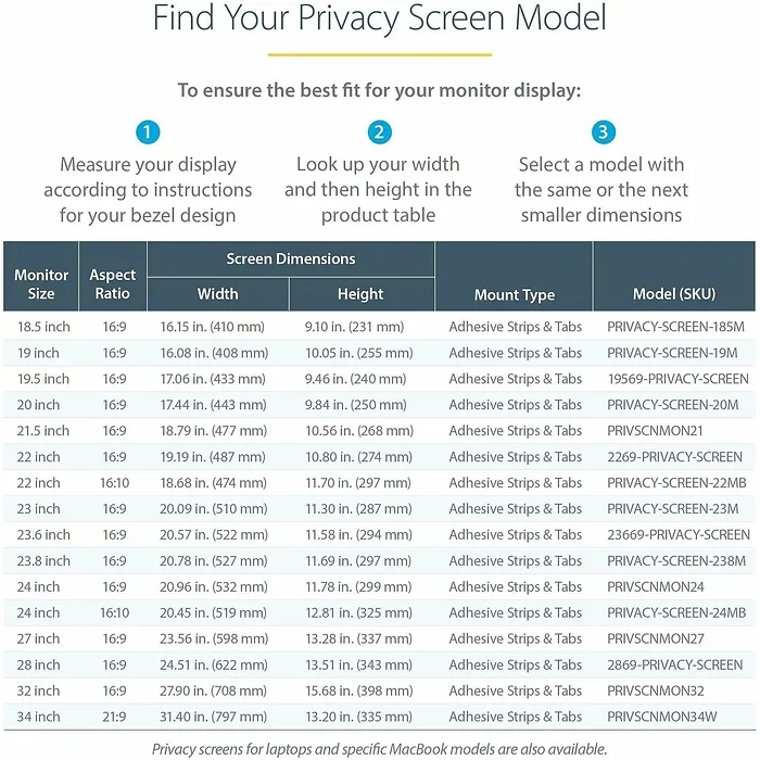 STARTECH-2869-PRIVACY-SCREEN