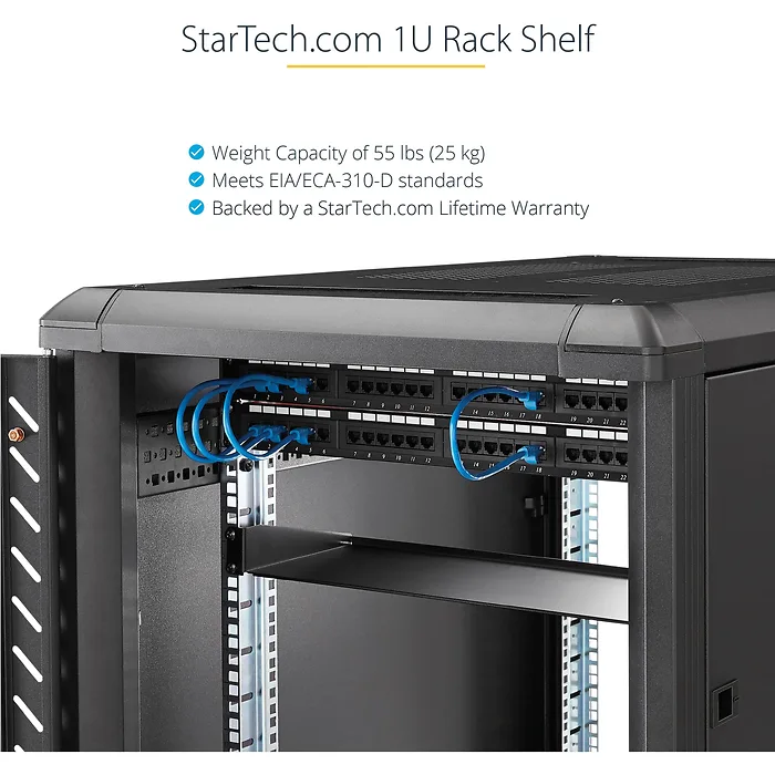 STARTECH-SHELF-1U-20-FIXED-S