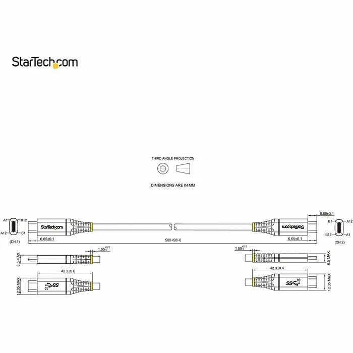 STARTECH-USB31CCV50CM