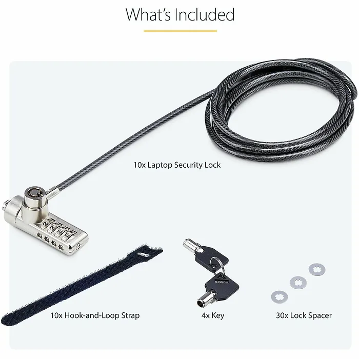 STARTECH-DUALKA10-LAPTOP-LOCK