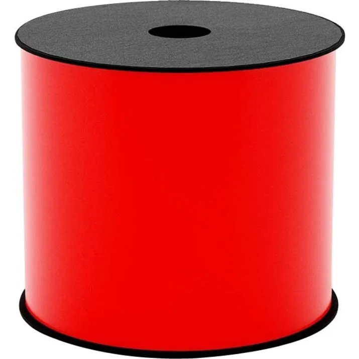 Brother BMSLT404 — 4IN WIDE TT CONTINUOUS VINYL RED LABEL (USE BMSLPR02 INK RIBBON), 2.8MIL, 5+ YEA