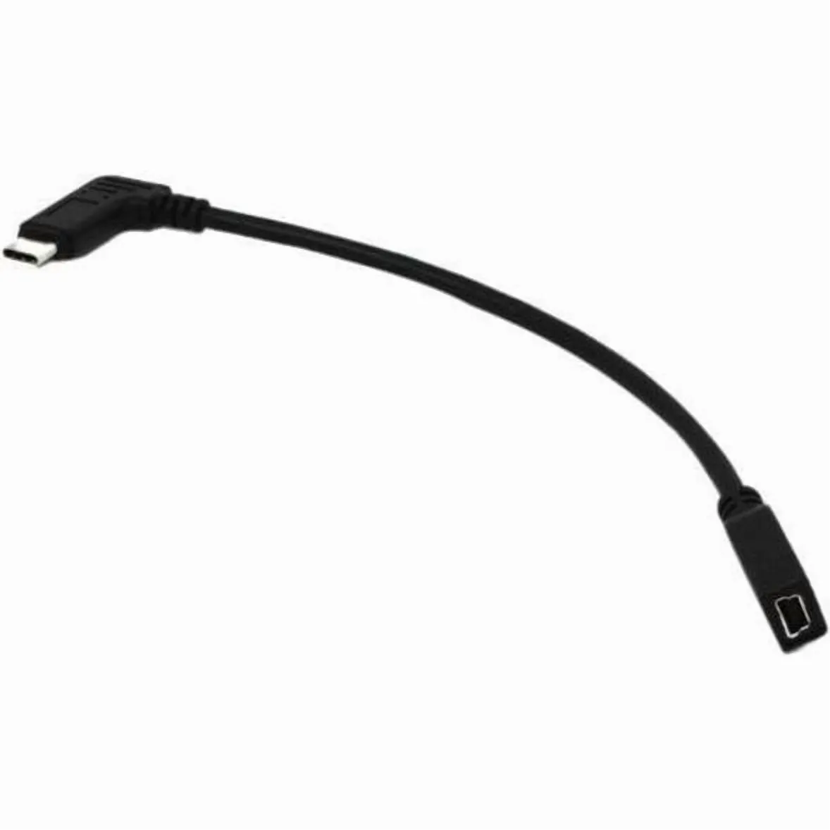 Brother LBX108001 — USB ADAPTER CABLE, 90 DEG, MINI-B (F) TO TYPE-C (M), 5IN LONG