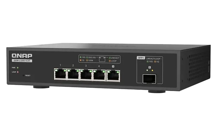 QNAP-QSW-L3205-1C4T-US