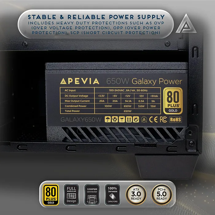Apevia-GALAXY650W