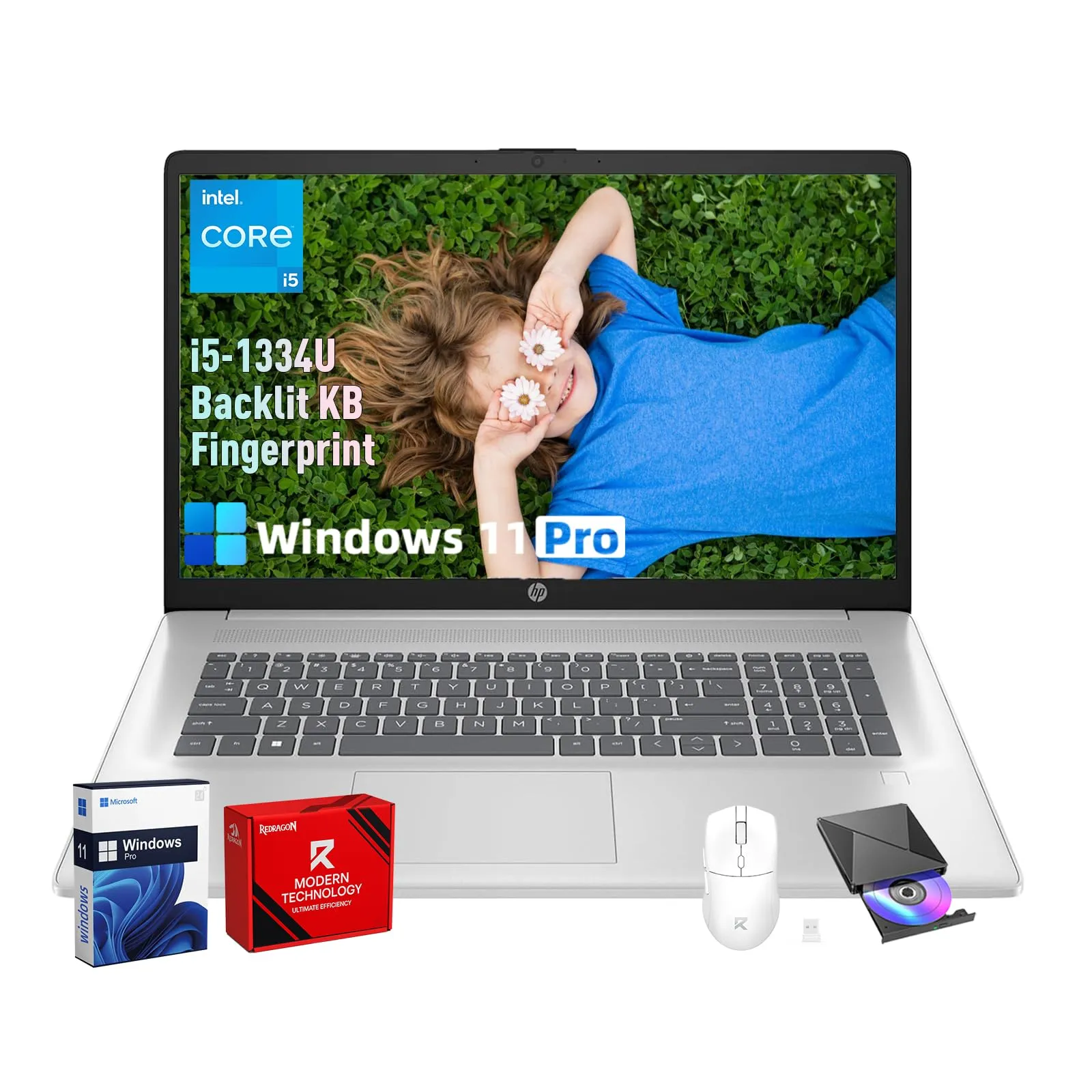 HP B94P2UAR#ABA — HP 17.3" Touchscreen Notebook - i5 16GB