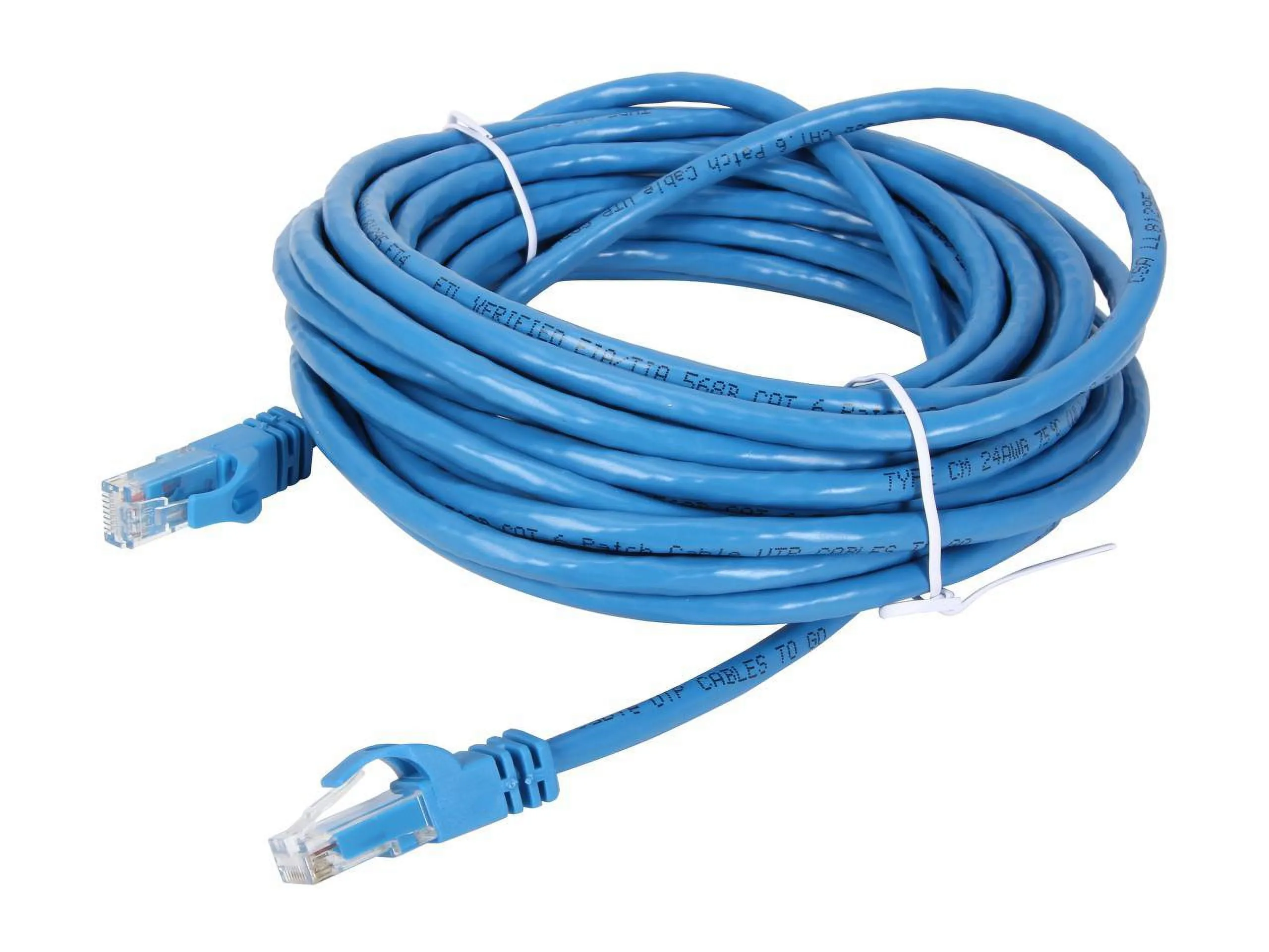 LEGRAND 27145 — 25FT CAT6 SNAGLESS UTP CABLE-BLU