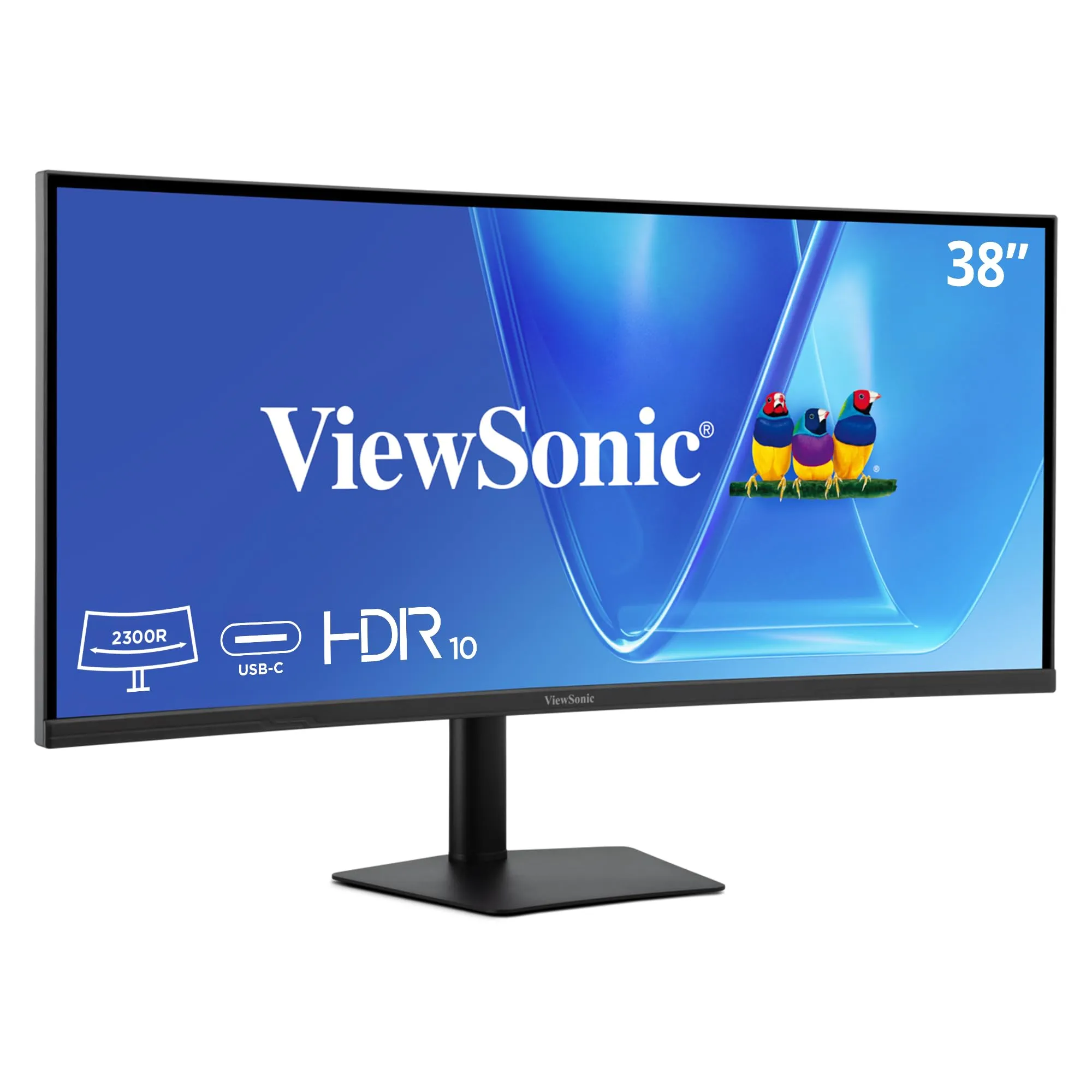 VIEWSONIC VG3820C — 38 WQHD+ 21:9 IPS CURVED MONITOR WITH 96W USB-C
