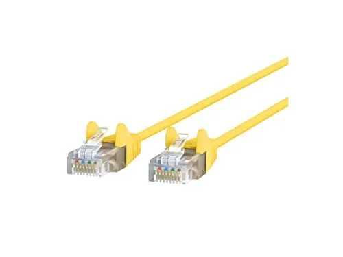 Belkin CE001B07-YLW-S — PATCH CABLE - UNSHIELDED TWISTED PAIR (UTP) - MALE LEFT GENDER - MALE RIGHT GEND