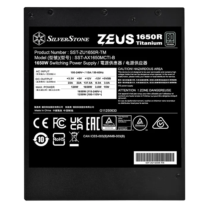 SilverStone-ZU1650R-TM