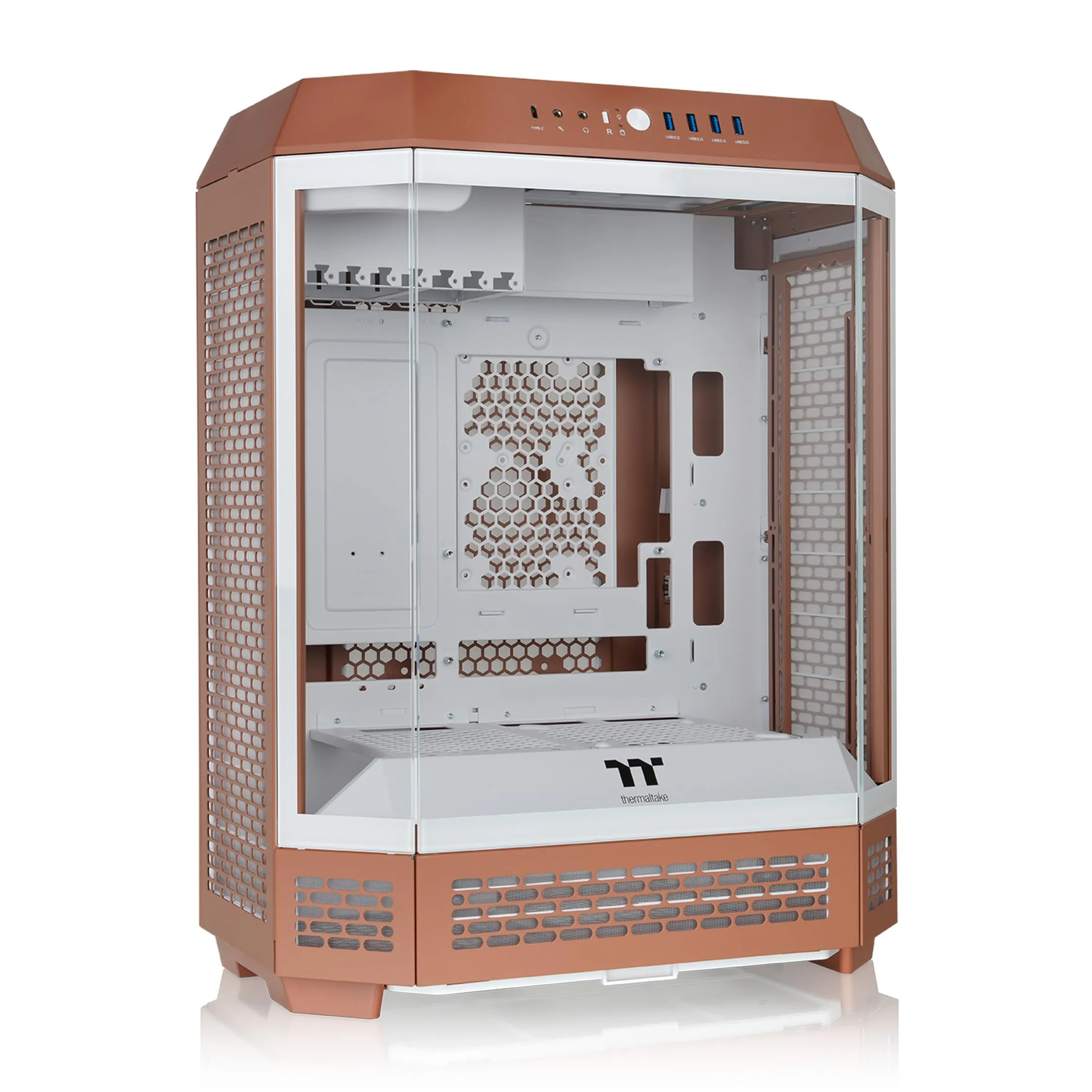 Thermaltake CA-1Z1-00MUWN-00 — THERMALTAKE THE TOWER 600 MID TOWER CHASSIS - MOCHA MOUSSE