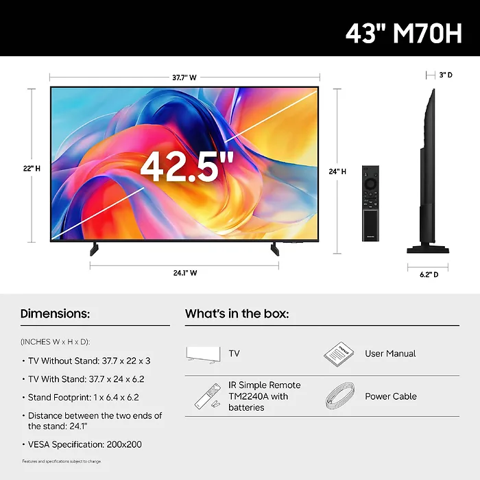 SAMSUNG-UN43M70HAFXZA
