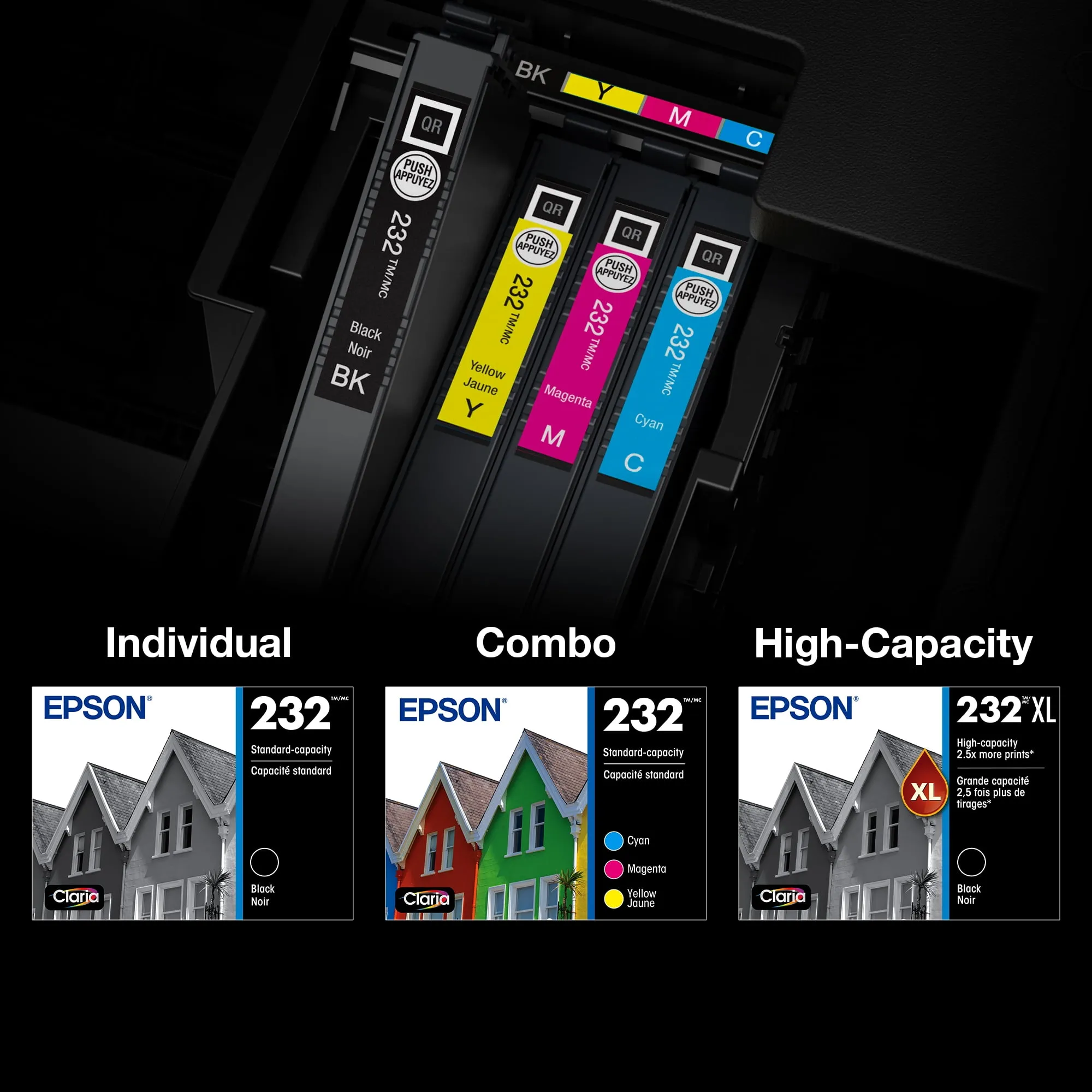 EPSON EPST232120-S — Epson T232 Black Ink Cartridge - Standard