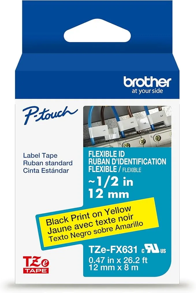 Brother TZEFX631G — BROTHER TZE P-TOUCH LABEL TAPE