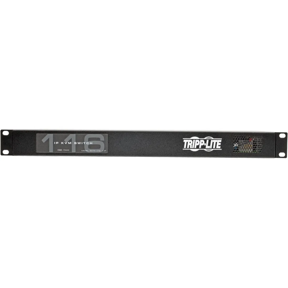Eaton Tripplite B072-016-1-IP — NETCOMMANDER 16-PORT CAT5 1U RACK-MOUNT 1+1 USER VGA USB KVM SWITCH WITH IP REMO