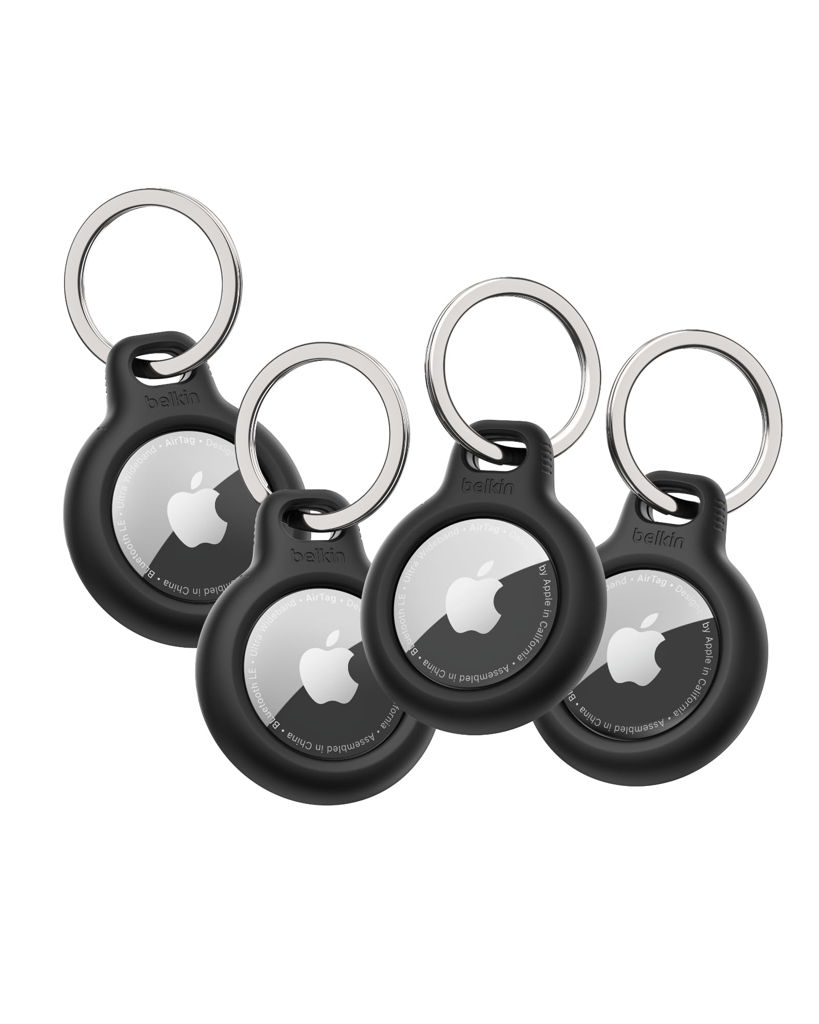 Belkin MSC001BTBK — KEYCHAIN, PC, BLACK, 4PK