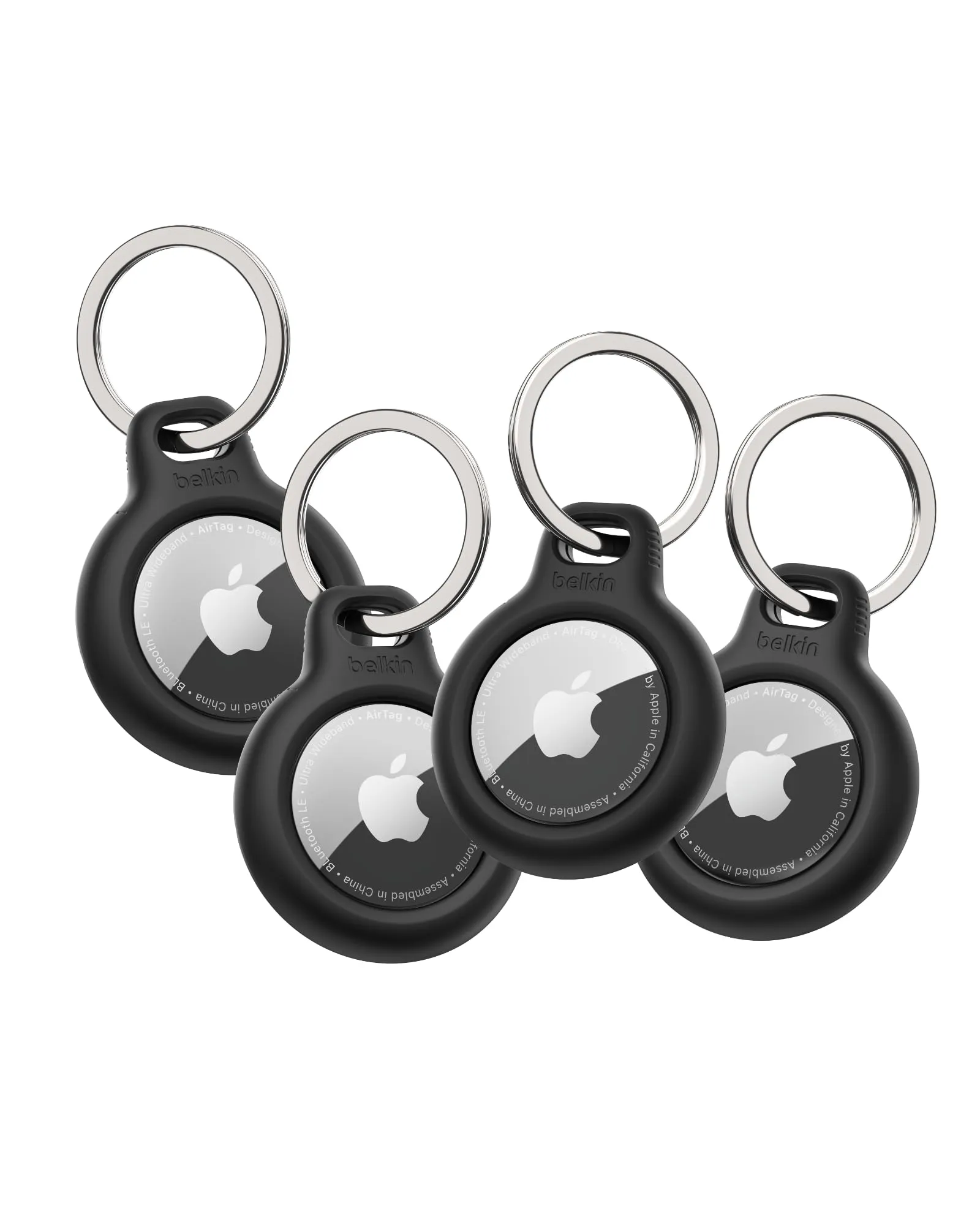Belkin MSC001BTBK — KEYCHAIN, PC, BLACK, 4PK