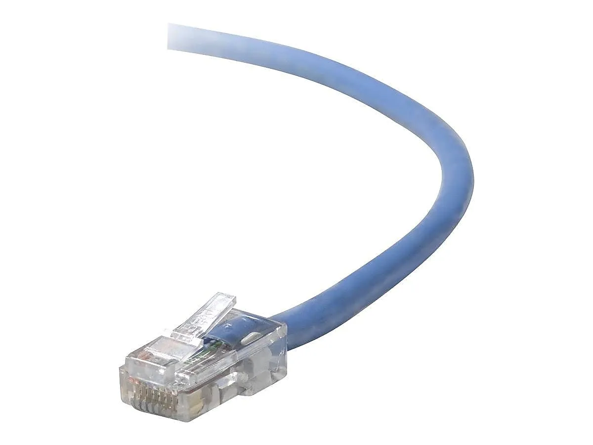 Belkin A3L791-10-BLU — PATCH CABLE - UNSHIELDED TWISTED PAIR (UTP) - MALE LEFT GENDER - MALE RIGHT GEND