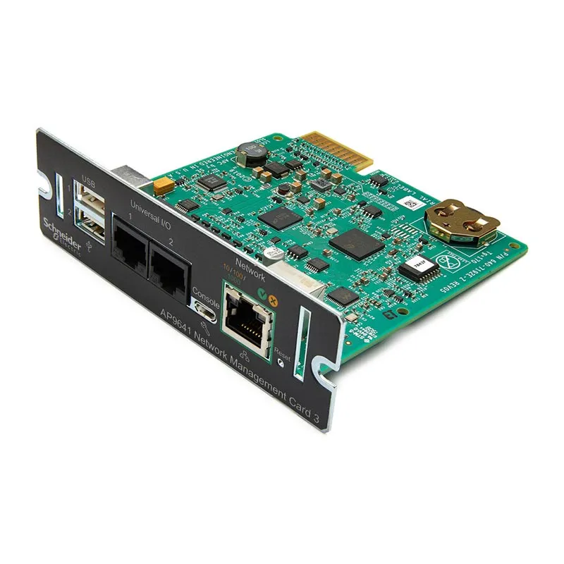 APC - Schneider Electric AP9641 — APC, UPS Network Management Card 3 w/Environmental Monitoring