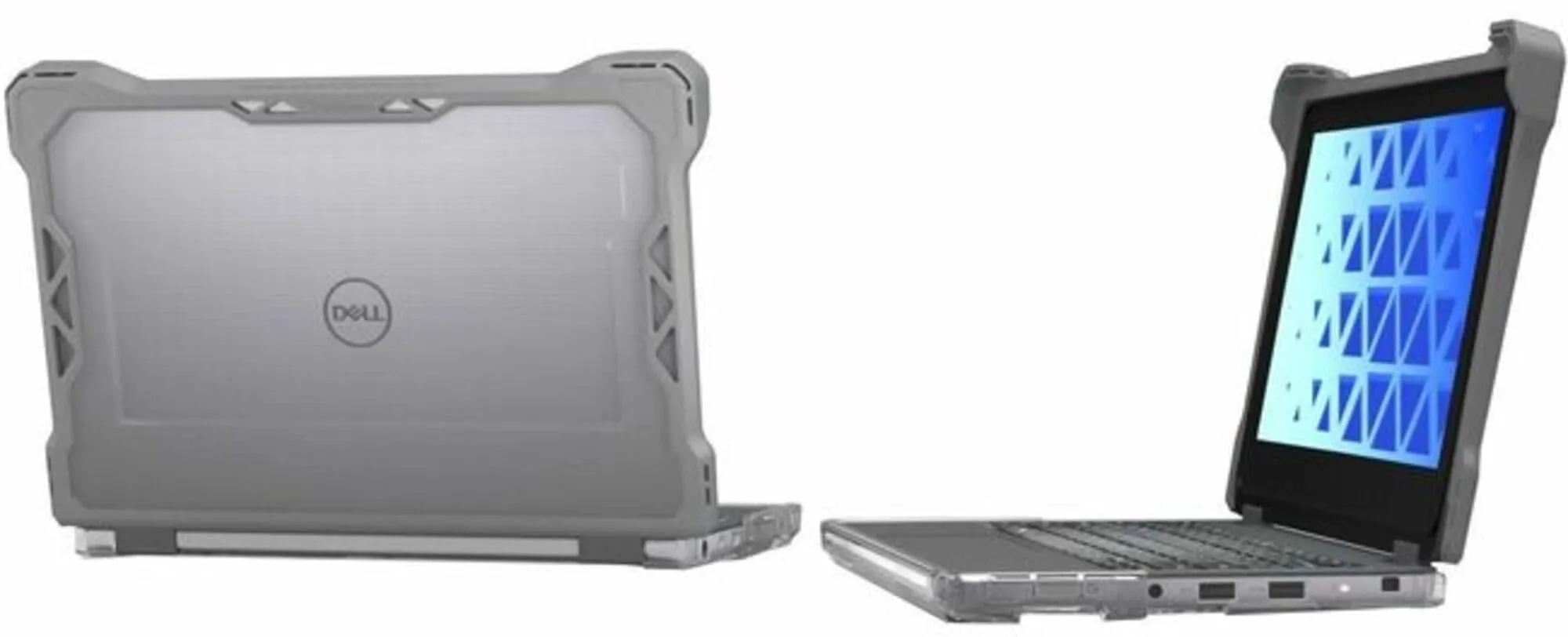Bamboo Origins MAXIN DL-ESF-3120WC-GRY — EXTREME SHELL-F SLIDE (ESL) CASE FOR DELL 3120 AND 3140 WINDOWS CONVERTIBLE 2:1