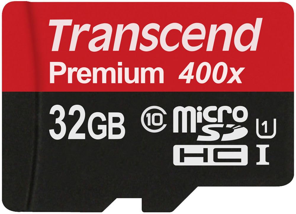 Transcend TS32GUSDU1 — FLASH MEMORY TYPE: FLASH DRIVE - MEMORY CAPACITY: 32GB - FORM FACTOR: MICROSDHC