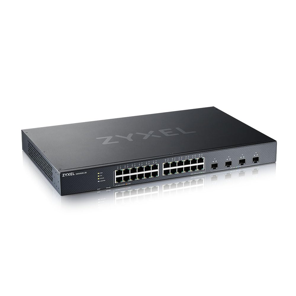 ZYXEL XGS1935-28 — XGS1935-28 - HYBRID NEBULAFLEX 24 PORT GBE L3 WEB MANAGED SWITCH + 4 SFP+ 10G FI