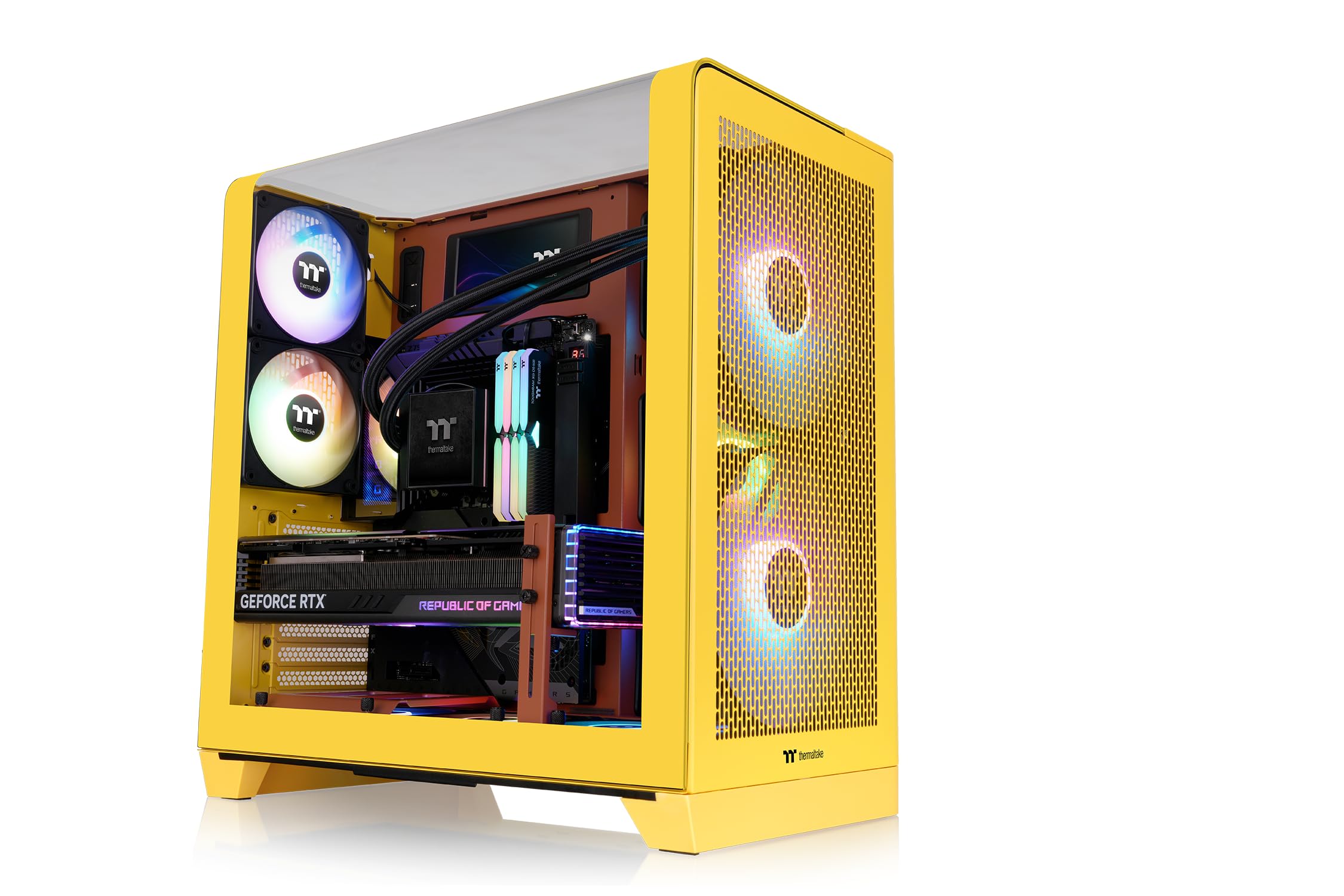 Thermaltake CA-11F-00MMWN-00 — View 390 Air Butter Caramel
