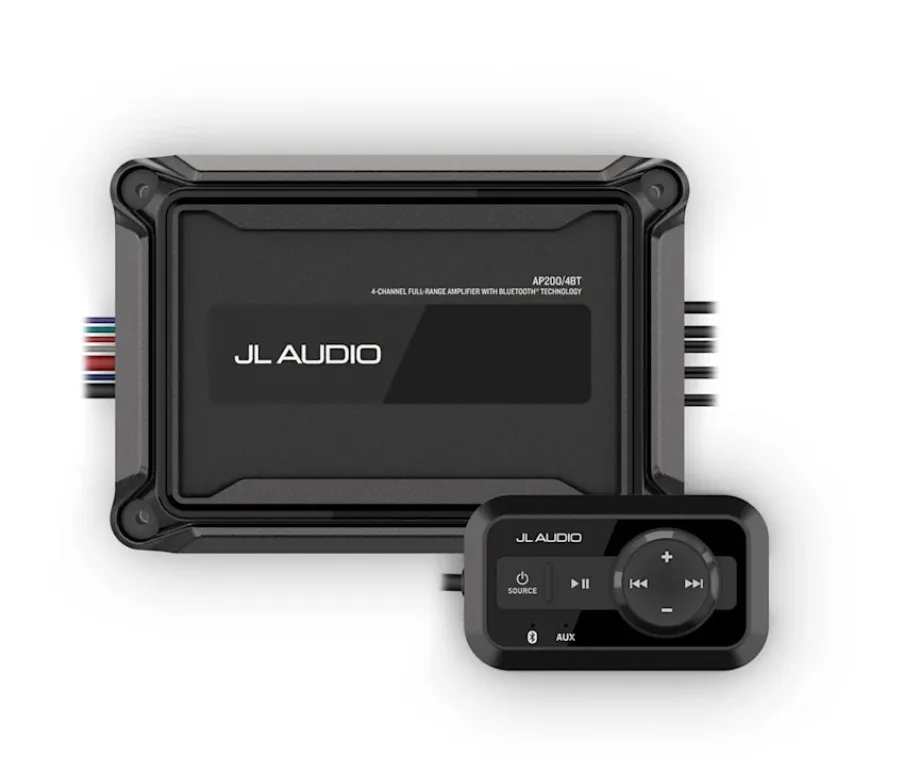 Garmin 010-03431-00 — JL Audio AP200/BT Amplifier with Bluetooth and Remote