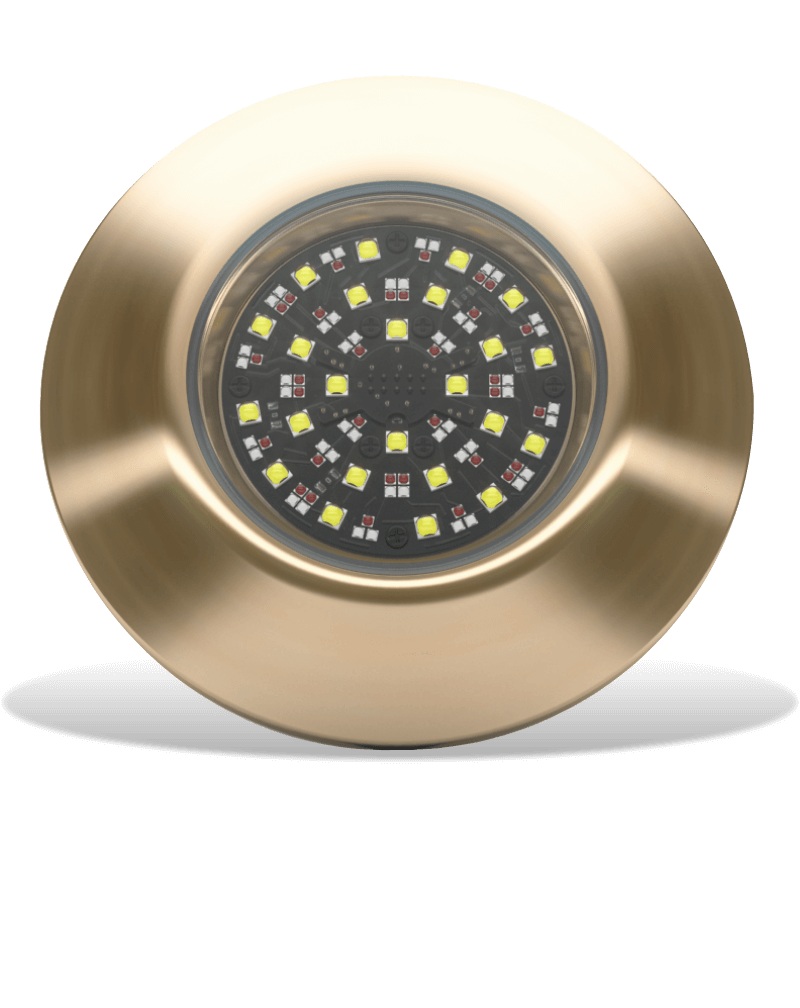 Lumishore 010-04520-00 — Lumishore EOS THX804 Thru-Hull Mount and Driver RGBW LED