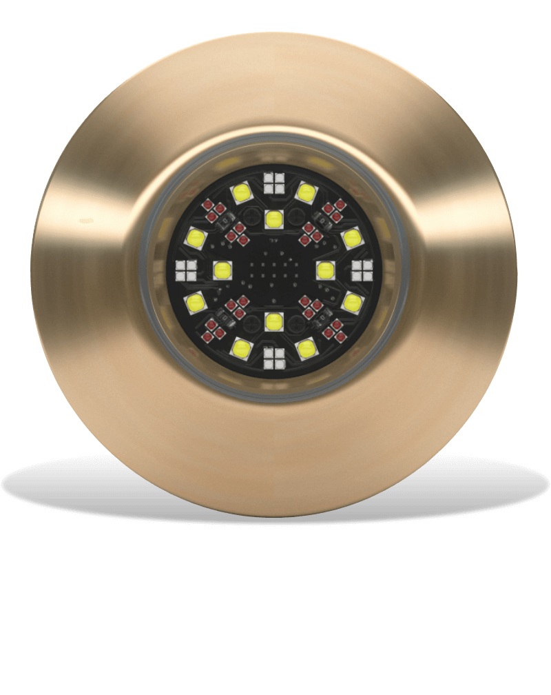 Lumishore 010-04529-00 — Lumishore EOS TIX404 Interchangeable Thru-Hull Mount RGBW LED