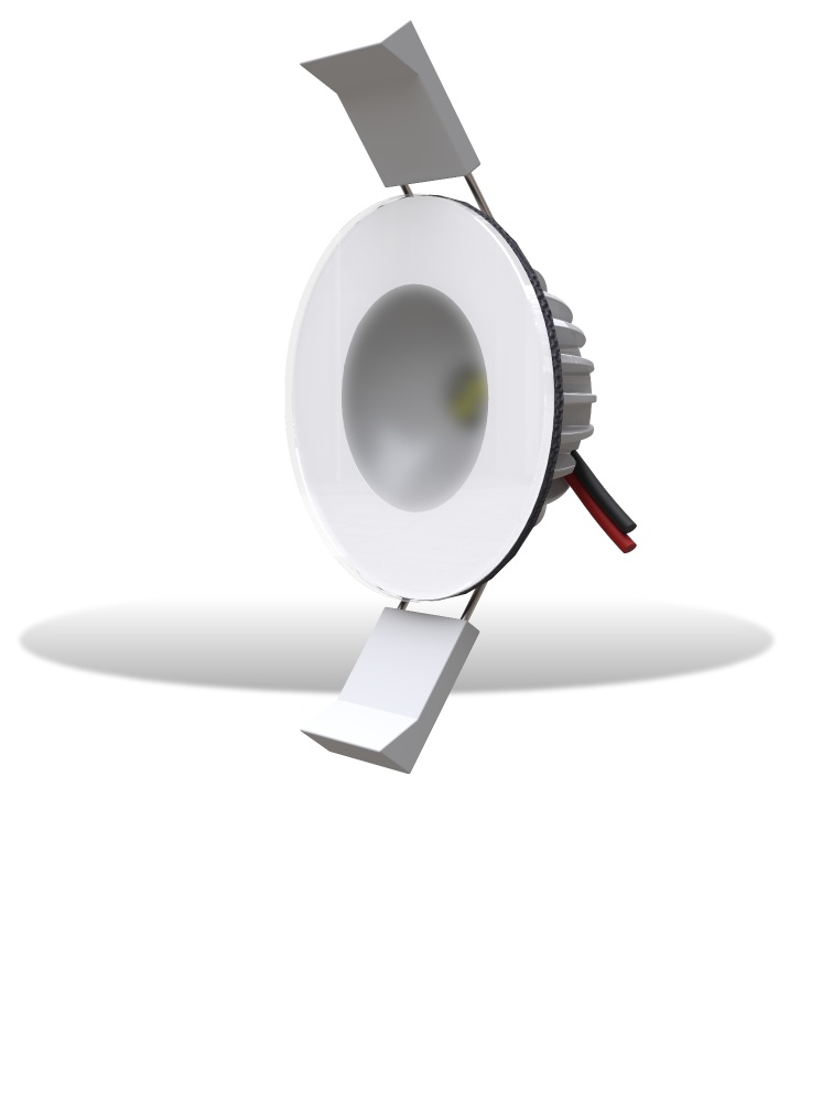 Lumishore 010-04540-00 — Lumishore Eclipse DL55 Downlight RGBW 12v White Bezel