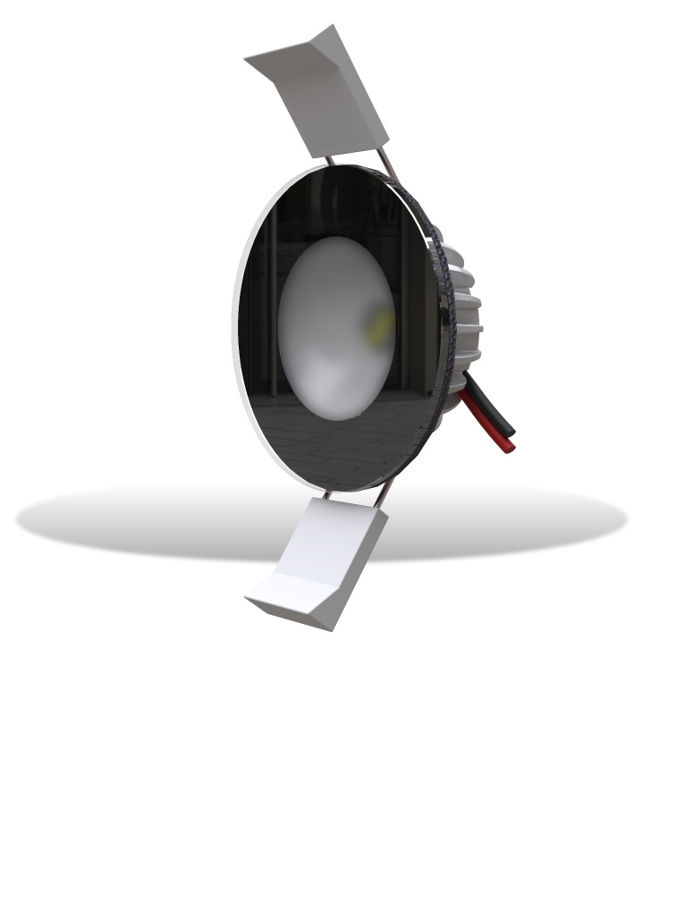 Lumishore 010-04541-00 — Lumishore Eclipse DL55 Downlight RGBW 12v Black Bezel
