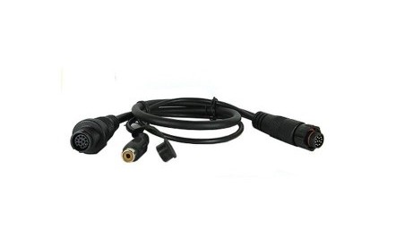 TELEDYNE FLIR MARITIME US, INC A80297 — Raymarine Handset Adapter Cable 12 pin to 12 pin with Passive Speaker Output