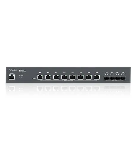 EnGenius ENG-ECS2512 — 8-Port Cloud Managed Multi-Gigabit 1U