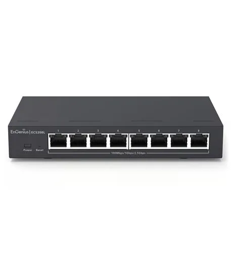 EnGenius ENG-ECS208L — ECS208L 8-Port Multi-Gigabit Switch