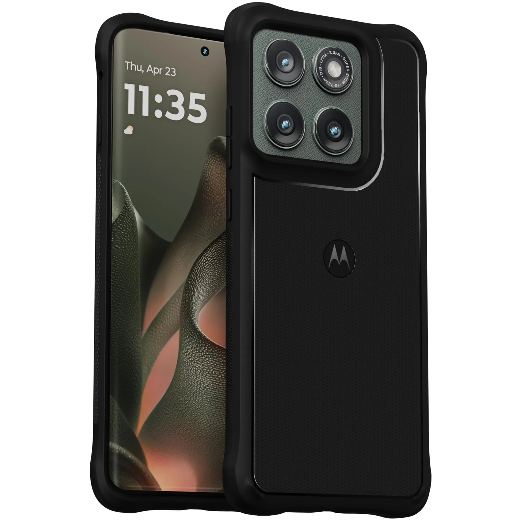 SALOM AMERICA COMPANY EDGE25SCRGBK — MOTOROLA EDGE 2025 RUGGED CASE - BLACK