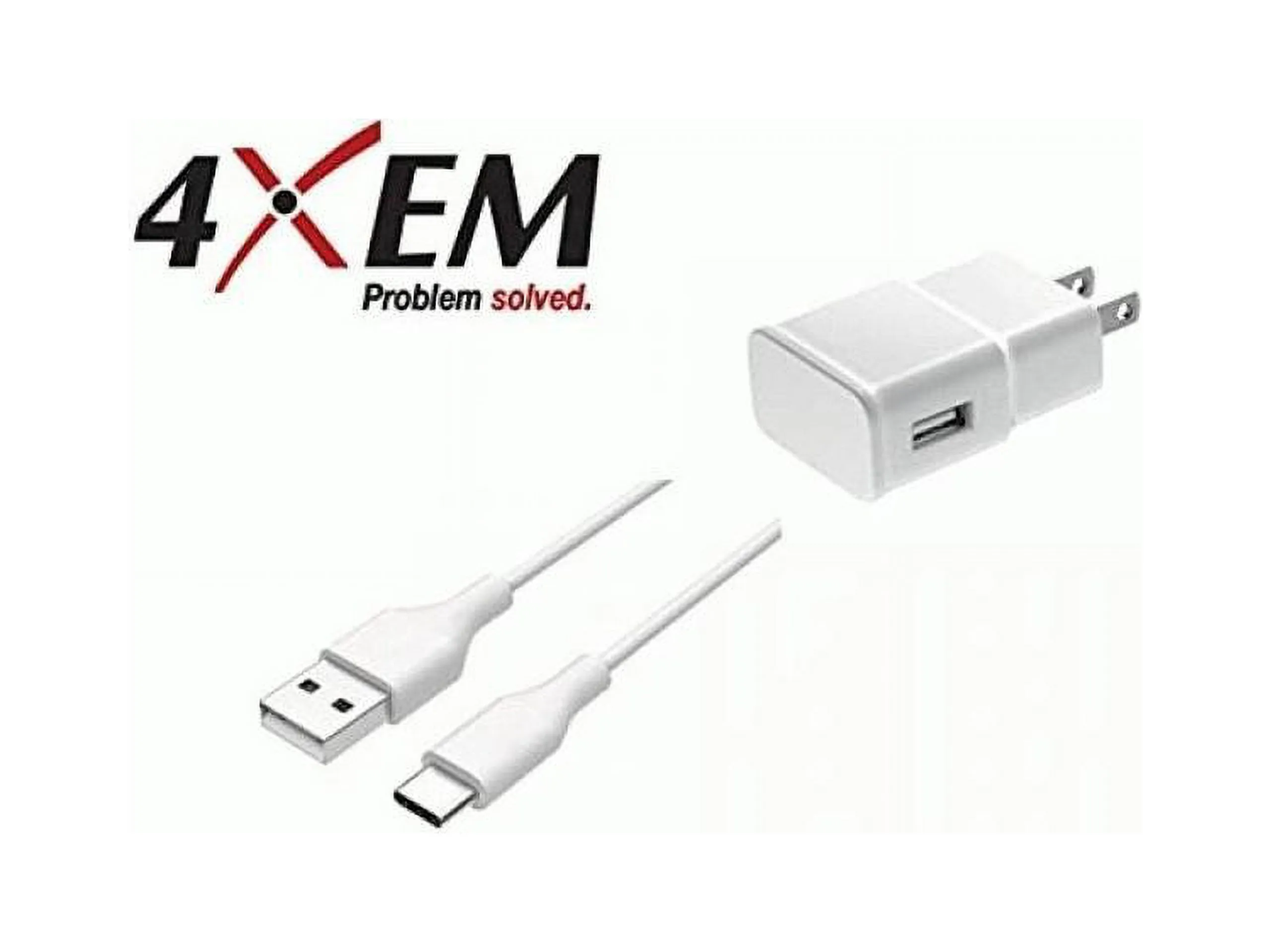 4XEM 4XSAMKITUSBCW3 — Samsung Fast Adaptive Charger with 3FT USB-C Cable