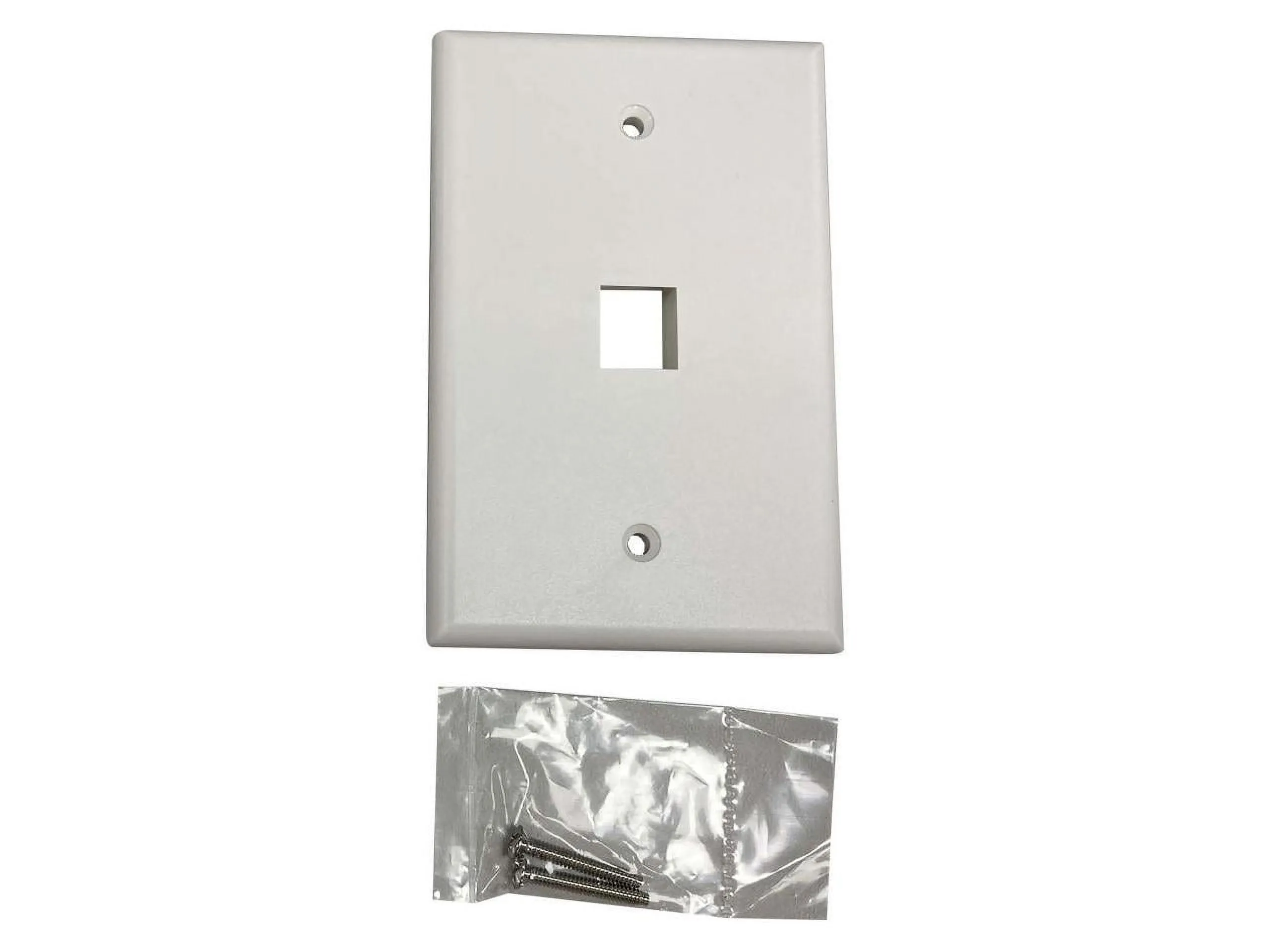 EATON TRIPP LITE SERIES CONNECTIVIT N042AB-001-IVM — SAFE-IT WALL PLATE SINGLE-GANG