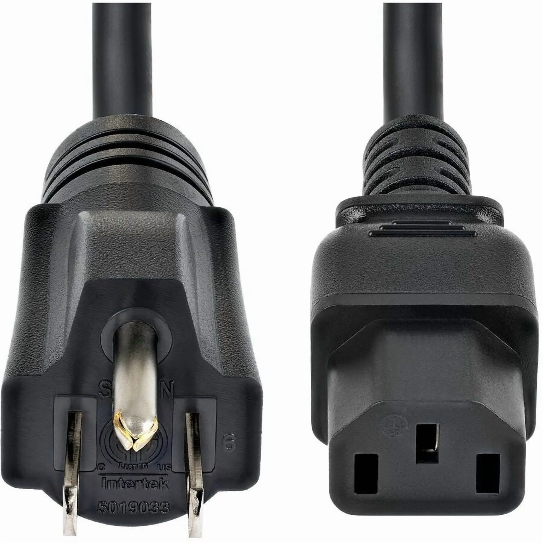STARTECH 15FT-LC10A-POWERCORD — 15FT (4.5M) COMPUTER POWER CORD, NEMA 5-15P TO LOCKING C13 AC POWER CABLE, 125V