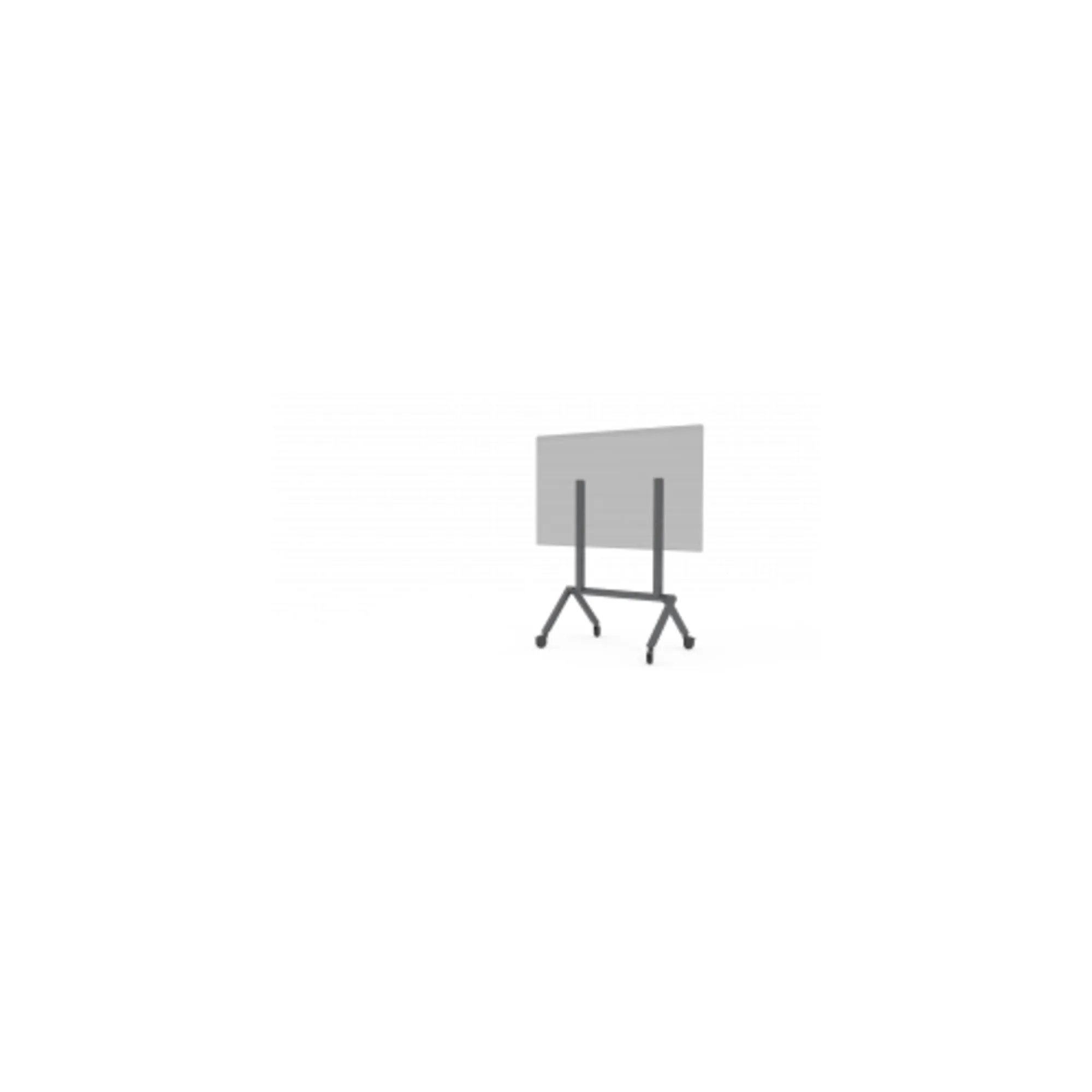 HECKLER H710-BG — Mobile AV Cart with Adjustable Height for 75" Displays