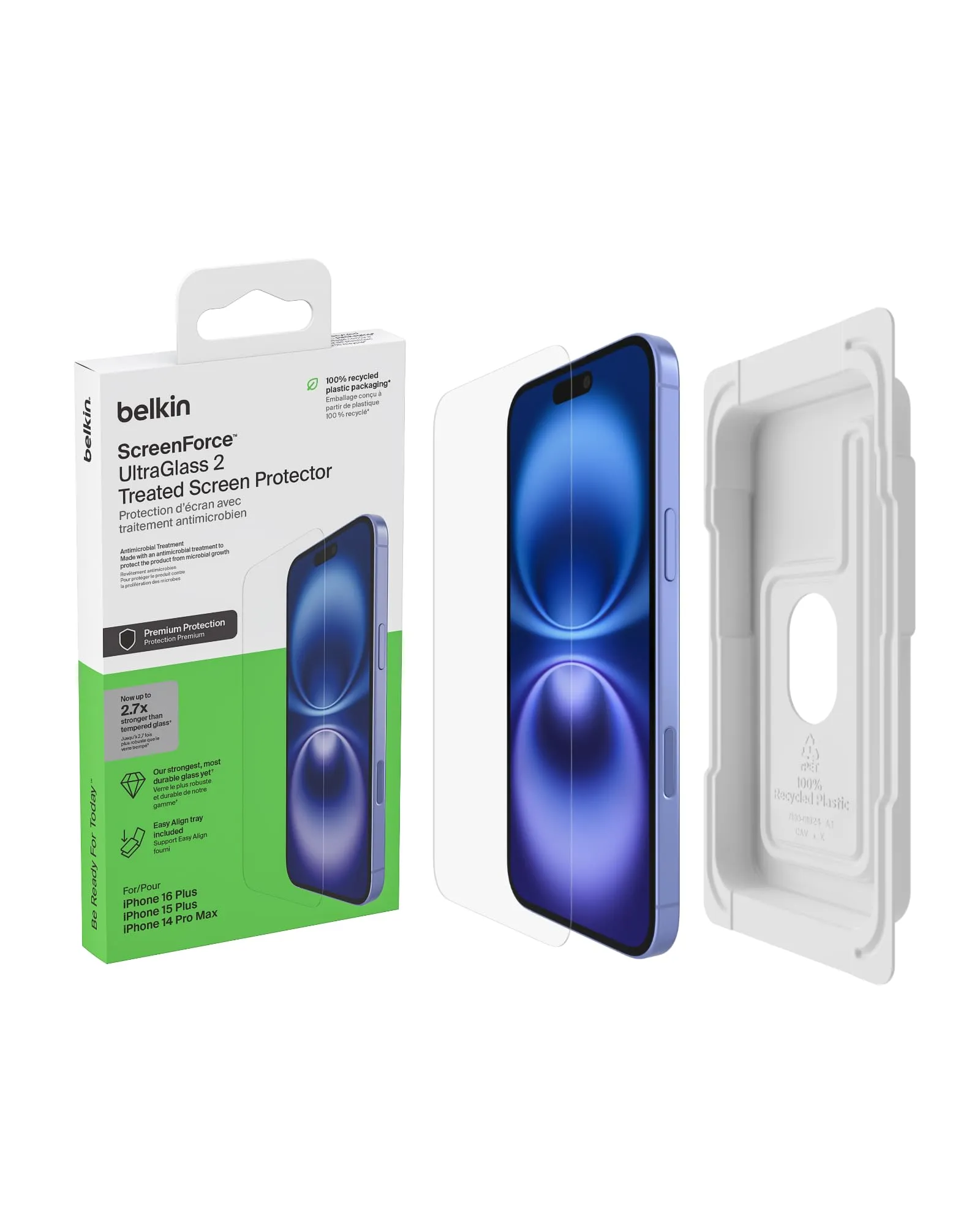 Belkin OVA132ZZ — ULTRAGLASS 2 SCREEN PROT 15+