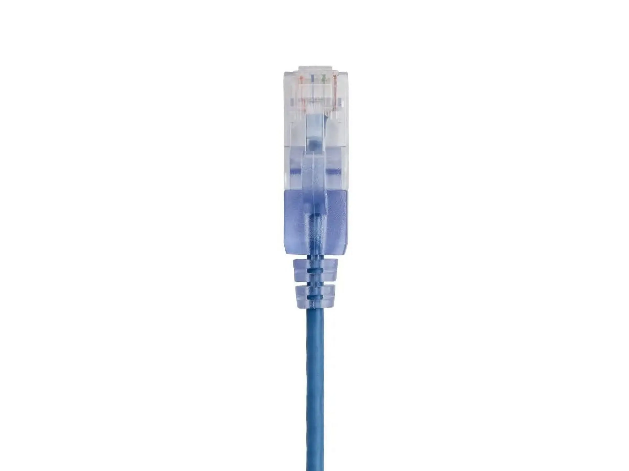 Monoprice 44503 — MONOPRICE CAT6A 5FT BLUE PATCH CABLE_ UTP_ 30AWG_ 10G_ PURE BARE COPPER_ SNAGLES