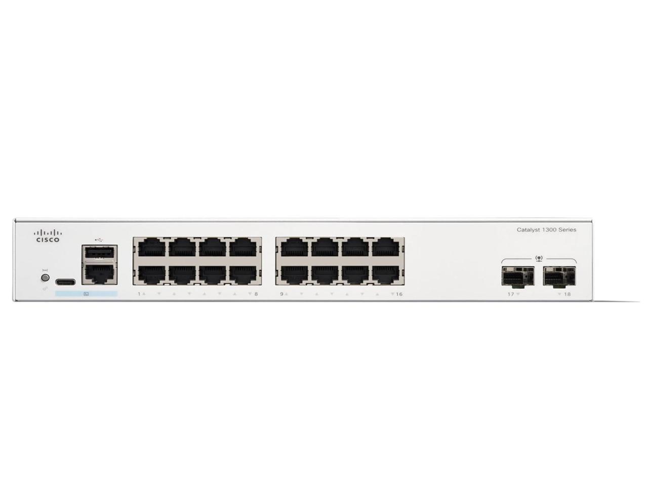 Cisco C1300-16T-2G-RF — Catalyst 1300 16-Port Gigabit Switch